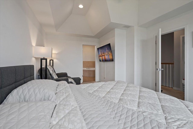 12709 Wild Rye Ct, Plainfield, IL 60585 - bedroom featuring recessed lighting and ensuite bathroom