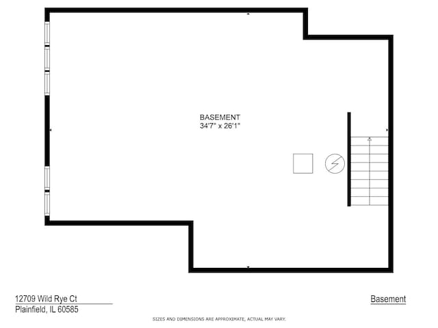12709 Wild Rye Ct, Plainfield, IL 60585 - home floor plan