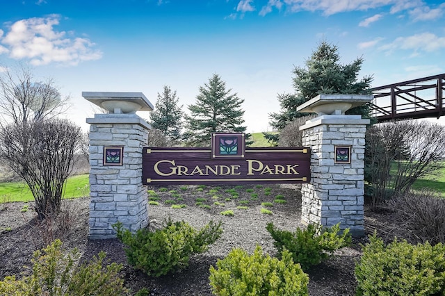 12709 Wild Rye Ct, Plainfield, IL 60585 - view of community / neighborhood sign
