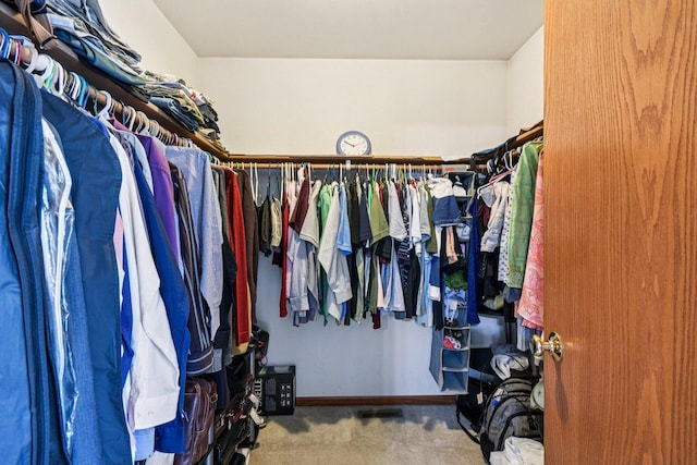 3410 Beckwith Ln, Crete, IL 60417 - spacious closet with carpet flooring