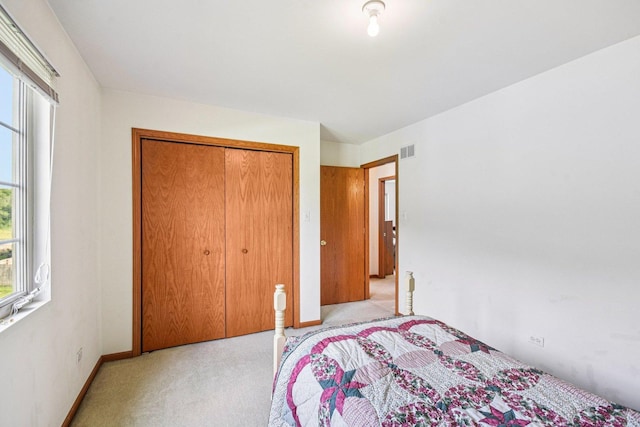 3410 Beckwith Ln, Crete, IL 60417 - carpeted bedroom with a closet and baseboards