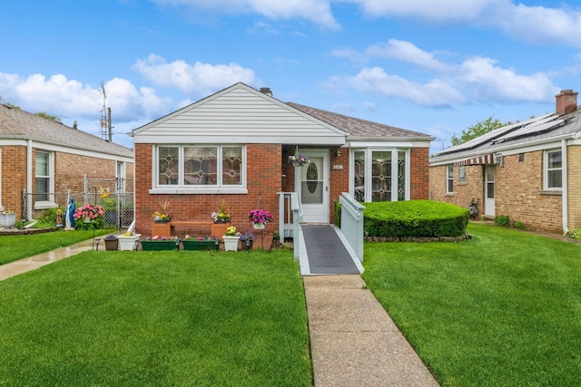 3528 Ernst St, Franklin Park, IL 60131 - bungalow-style home with brick siding
