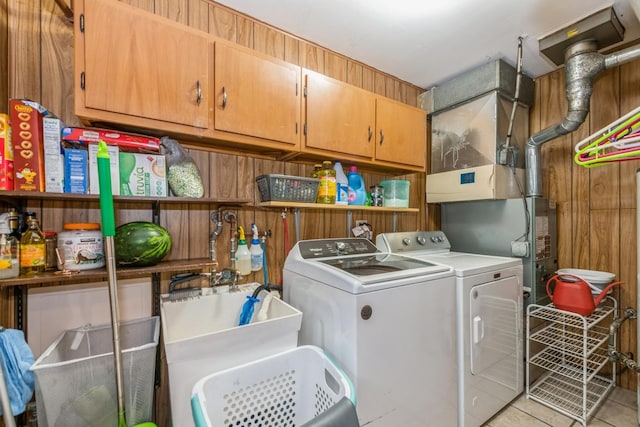3528 Ernst St, Franklin Park, IL 60131 - washroom featuring cabinet space and washing machine and dryer