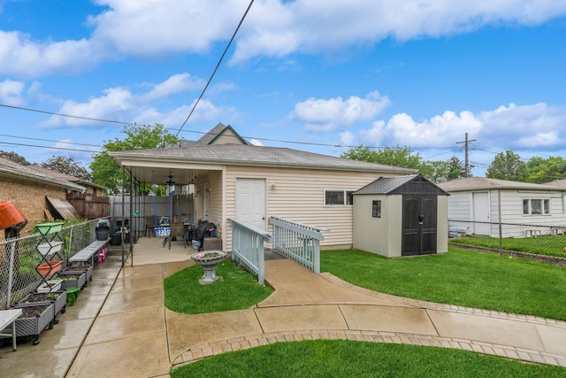 3528 Ernst St, Franklin Park, IL 60131 - back of house with a patio area