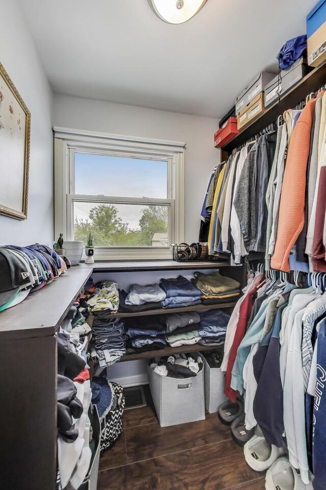 1086 E Thacker St, Des Plaines, IL 60016 - walk in closet with wood finished floors