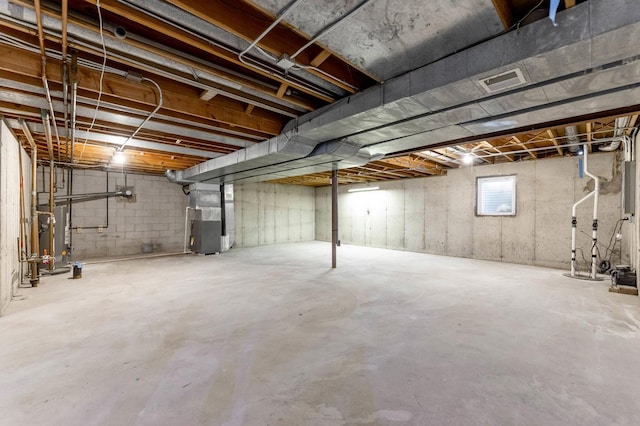 13045 Silver Fox Dr, Lemont, IL 60439 - below grade area featuring heating unit