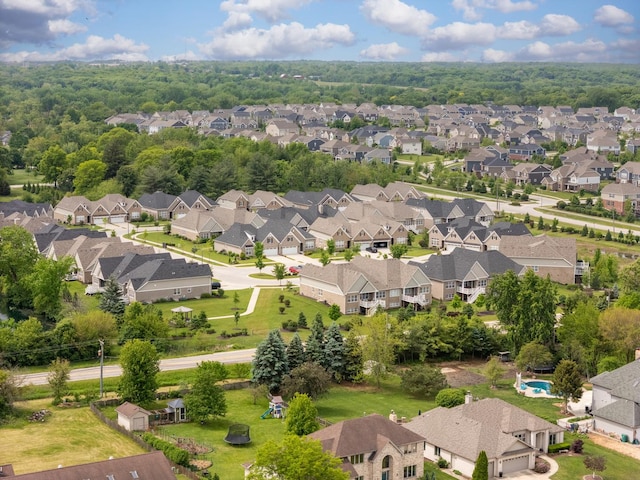 13045 Silver Fox Dr, Lemont, IL 60439 - aerial perspective of suburban area