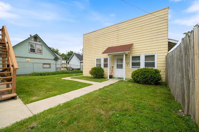 572 Walnut Ave, Elgin, IL 60123 - view of front of property featuring stairway