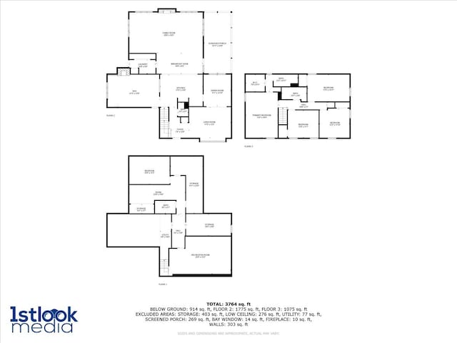731 Viola Ct, Schaumburg, IL 60194 - view of floor plan / room layout
