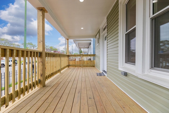 5731 S Damen Ave, Chicago, IL 60636 - view of wooden deck