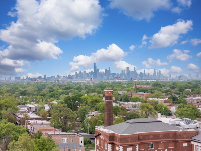 5731 S Damen Ave, Chicago, IL 60636 - aerial view of skyline