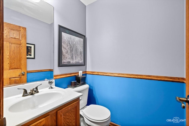 1057 Wright Ct, Plano, IL 60545 - half bath with toilet and vanity