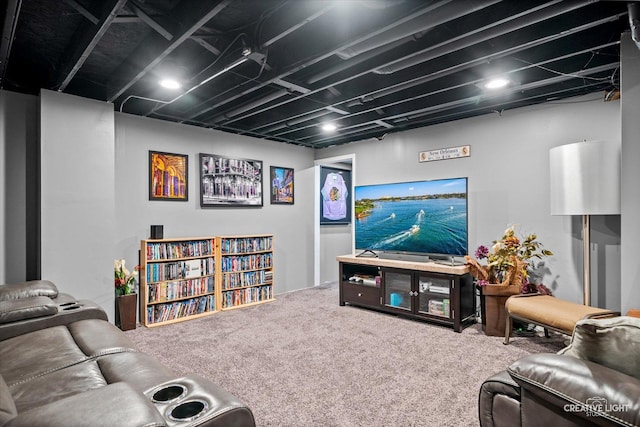 1057 Wright Ct, Plano, IL 60545 - living room with carpet flooring