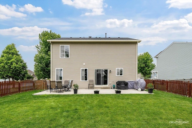 1057 Wright Ct, Plano, IL 60545 - rear view of property featuring a patio