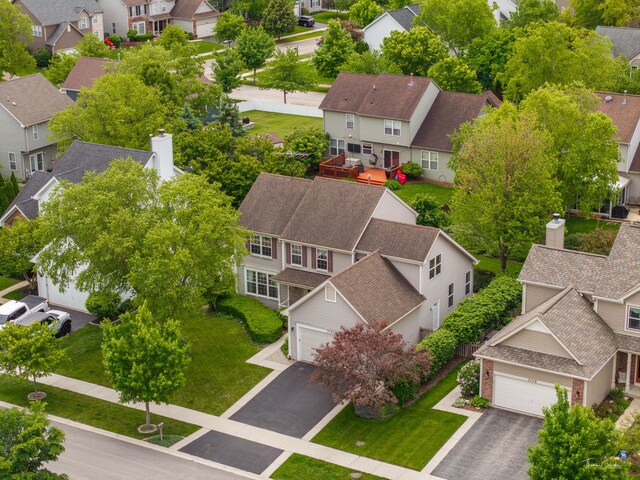 3151 Sawgrass Dr, Aurora, IL 60502 - aerial view of residential area