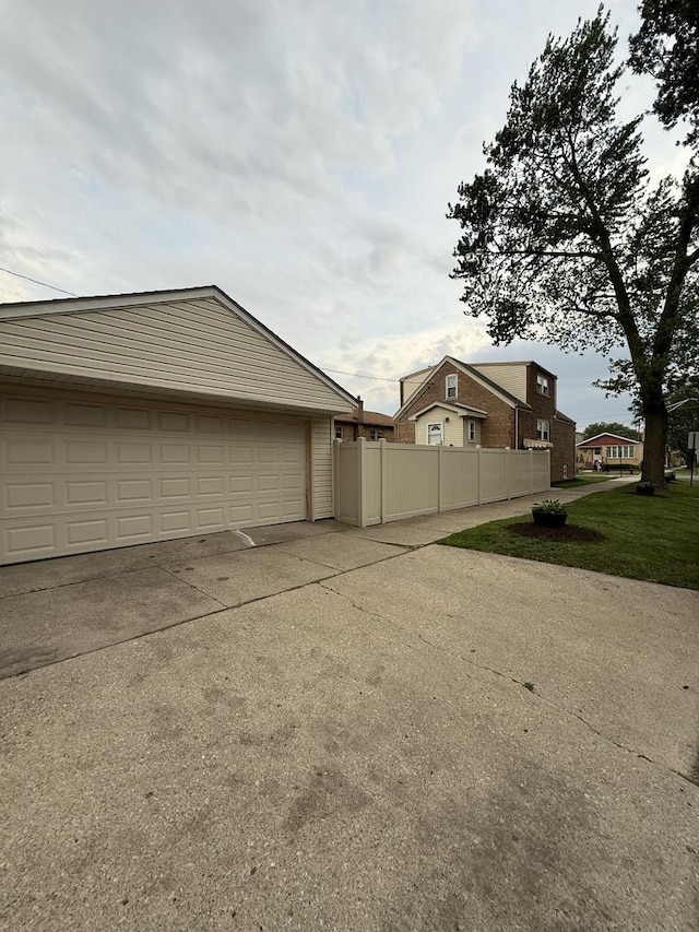 5301 S Mcvicker Ave, Chicago, IL 60638 - view of home's exterior featuring a garage