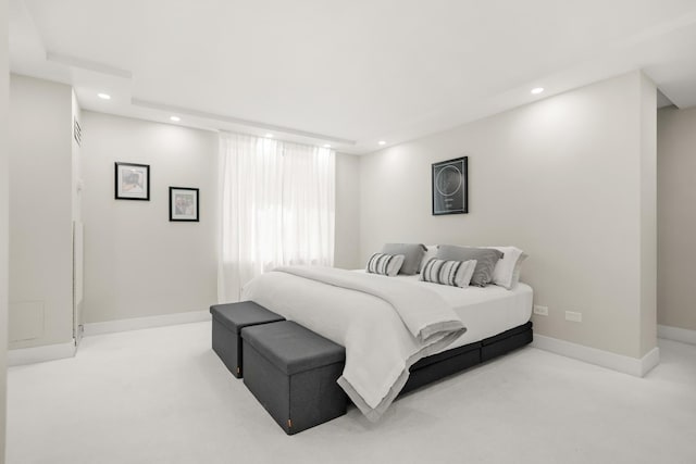 440 N Mcclurg Ct Unit 301, Chicago, IL 60611 - carpeted bedroom featuring recessed lighting and baseboards