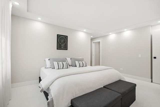 440 N Mcclurg Ct Unit 301, Chicago, IL 60611 - bedroom featuring recessed lighting, carpet floors, and baseboards