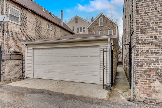 3342 S Aberdeen St, Chicago, IL 60608 - view of garage