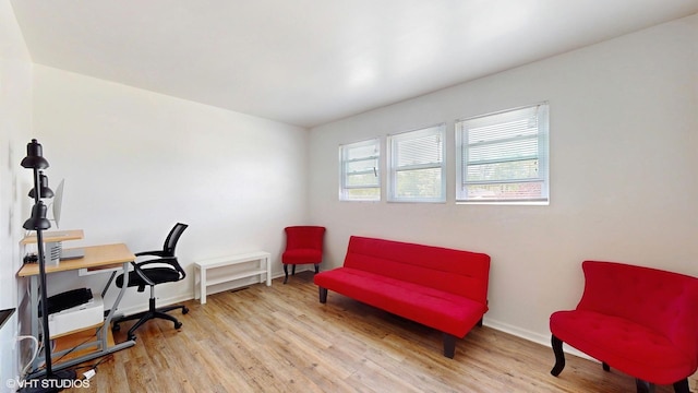 18153 Idlewild Dr, Country Club Hills, IL 60478 - office featuring light wood finished floors and baseboards