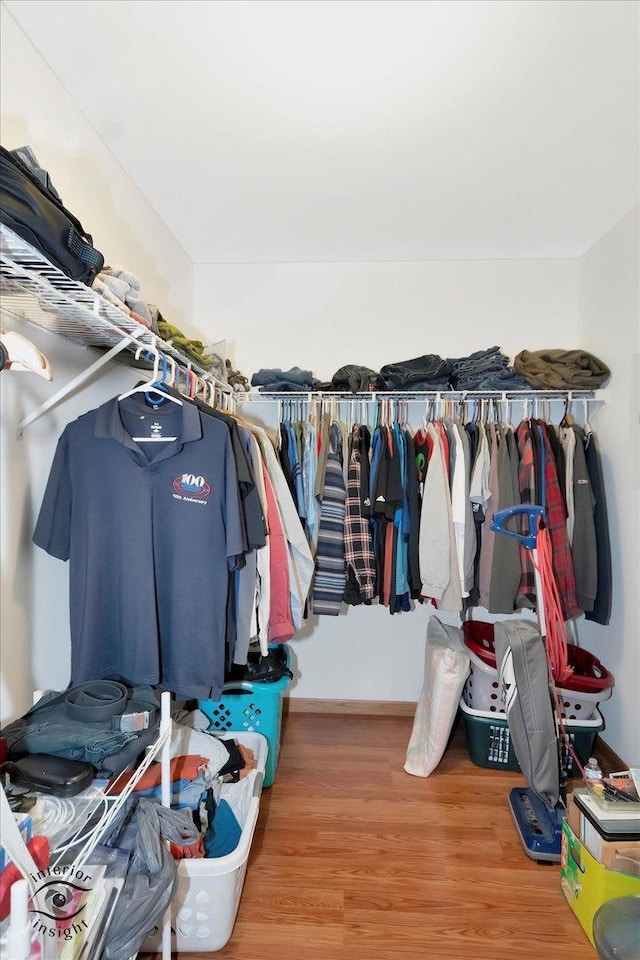 2985 Royal Ct, New Lenox, IL 60451 - walk in closet featuring wood finished floors