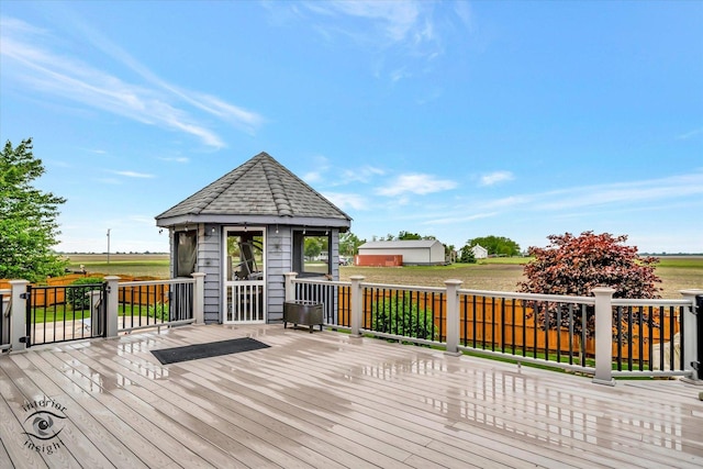 2985 Royal Ct, New Lenox, IL 60451 - view of wooden terrace