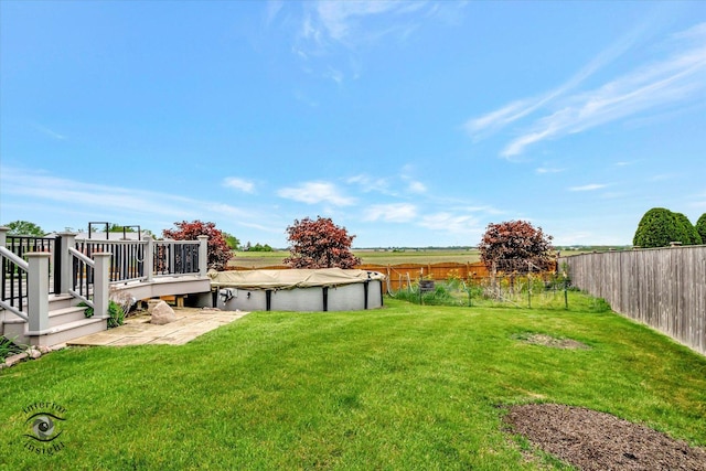2985 Royal Ct, New Lenox, IL 60451 - view of yard featuring a deck