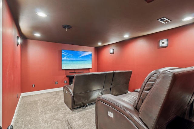 7316 Gleneagle Cir, Lakewood, IL 60014 - carpeted cinema featuring recessed lighting and baseboards