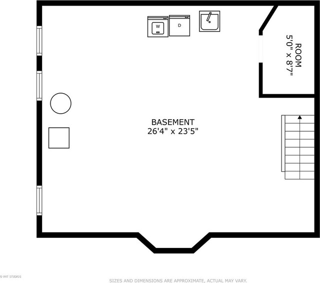 1628 W Brown St, Arlington Heights, IL 60004 - floor plan / room layout