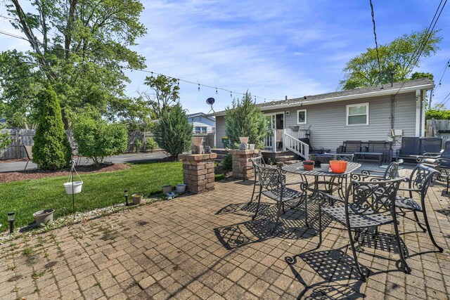127 Saint Joseph Ave, Joliet, IL 60436 - view of patio