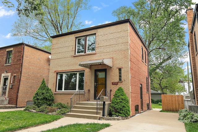 10341 S Trumbull Ave, Chicago, IL 60655 - view of front of house featuring brick siding