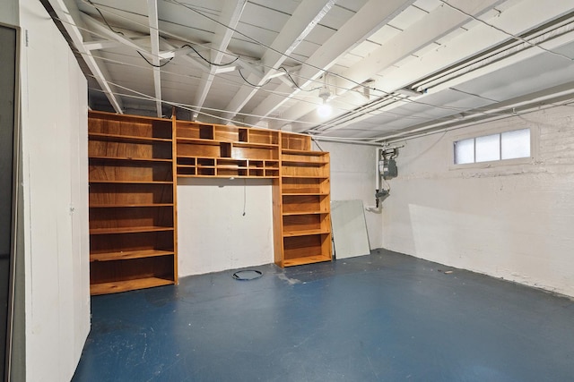 10341 S Trumbull Ave, Chicago, IL 60655 - basement featuring gas meter
