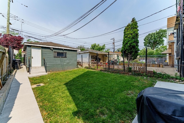 1826 N Keeler Ave, Chicago, IL 60639 - view of yard featuring entry steps