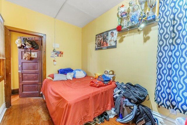 1826 N Keeler Ave, Chicago, IL 60639 - bedroom with wood finished floors