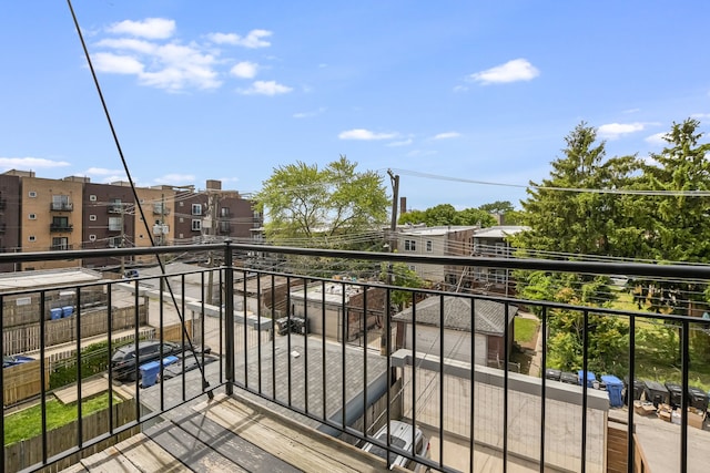 828 N California Ave Unit 3, Chicago, IL 60622 - view of balcony