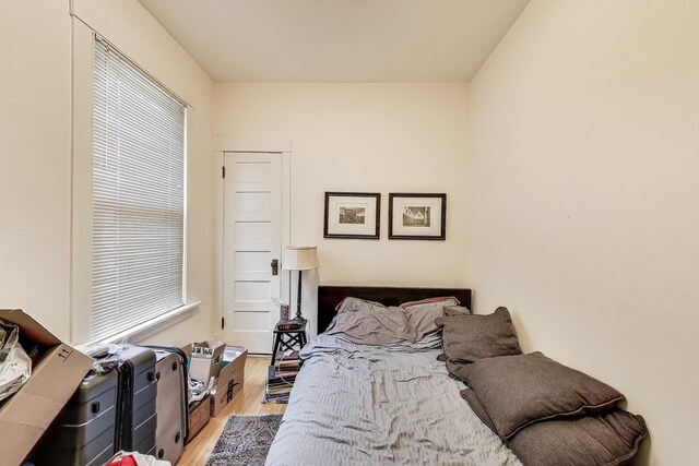 5357 N Wayne Ave, Chicago, IL 60640 - bedroom with wood finished floors