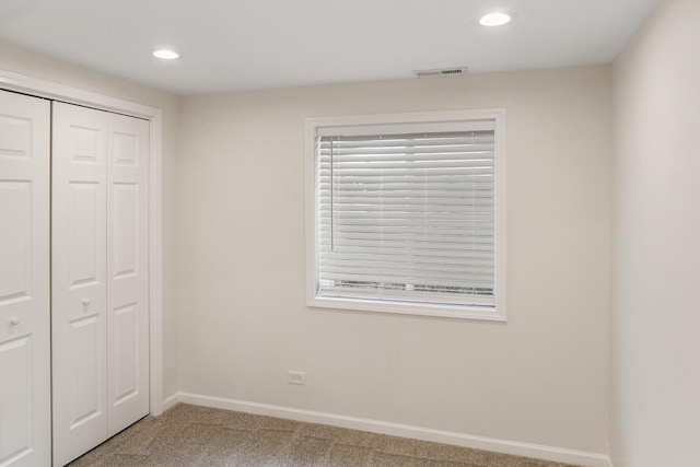 240 Regency Blvd, Sugar Grove, IL 60554 - unfurnished bedroom featuring light colored carpet, recessed lighting, baseboards, and a closet