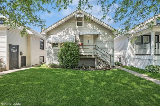 2630 N Austin Ave, Chicago, IL 60639 - view of front of property with a front yard