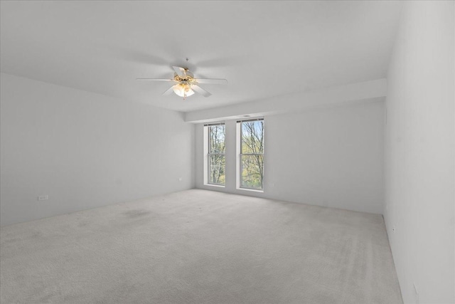 380 Green Bay Rd Unit 4D, Winnetka, IL 60093 - spare room featuring carpet and a ceiling fan