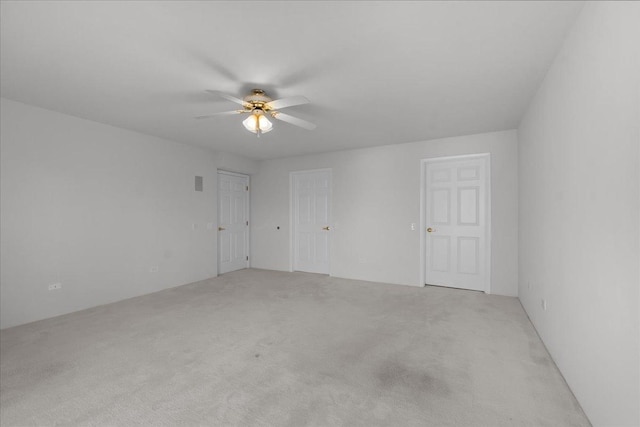 380 Green Bay Rd Unit 4D, Winnetka, IL 60093 - unfurnished room with a ceiling fan and carpet flooring
