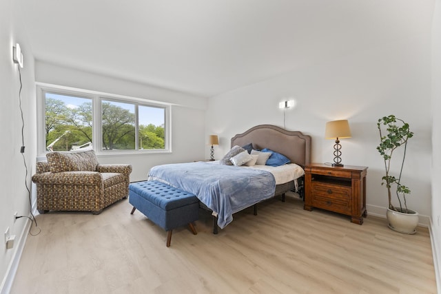 141 N La Grange Rd Unit 303, La Grange, IL 60525 - bedroom with light wood-style floors and baseboards