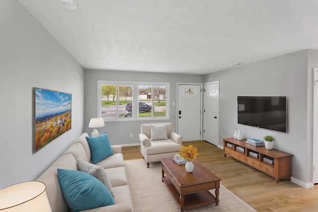 505 Barbara Ct, University Park, IL 60484 - living room featuring light wood-style floors and baseboards