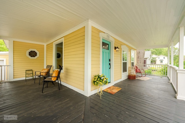 13 N Cannonball Trl, Bristol, IL 60512 - view of wooden porch