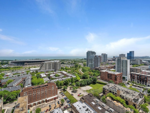 1464 S Michigan Ave Unit 2201, Chicago, IL 60605 - view of urban area featuring a nearby body of water