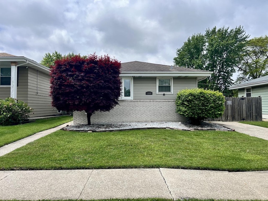 17836 Ridgewood Ave, Lansing, IL 60438 - view of front facade featuring brick siding