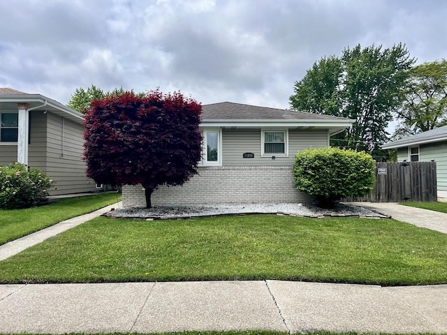 17836 Ridgewood Ave, Lansing, IL 60438 - view of front facade featuring brick siding