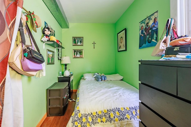 2807 S Spaulding Ave, Chicago, IL 60623 - bedroom with wood finished floors and baseboards