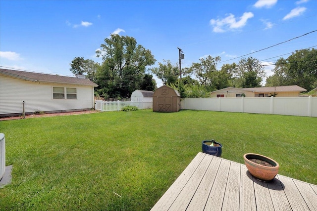 2511 Sangamon Dr, Champaign, IL 61821 - fenced backyard featuring a shed