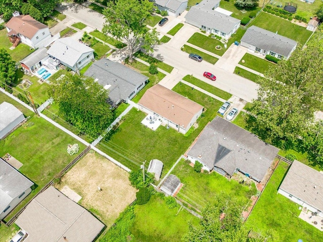 2511 Sangamon Dr, Champaign, IL 61821 - aerial perspective of suburban area