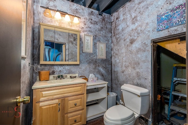 2598 N 2739th Rd, Marseilles, IL 61341 - half bathroom with vanity and toilet